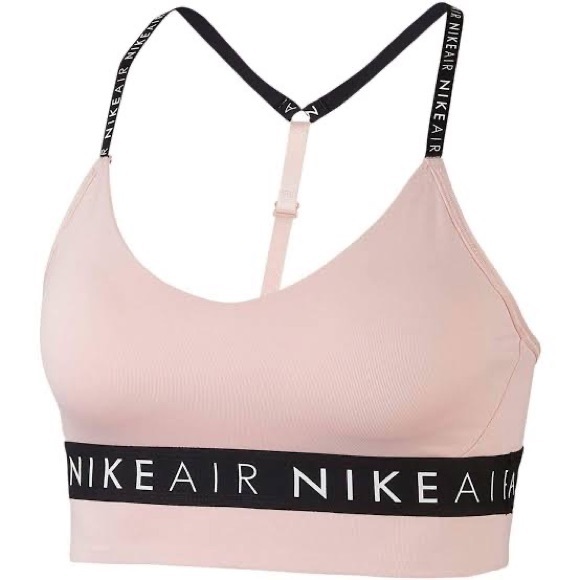 Nike Other - Nike ➰ ladies pink Indy sports bra L